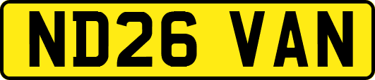 ND26VAN
