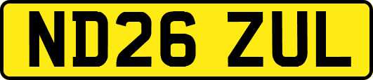 ND26ZUL