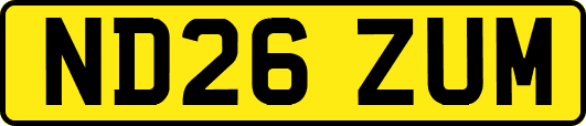 ND26ZUM