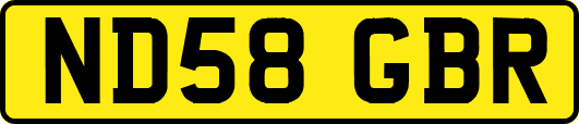 ND58GBR
