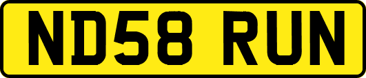 ND58RUN