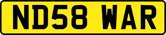 ND58WAR