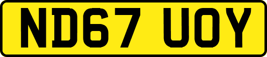 ND67UOY