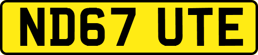 ND67UTE