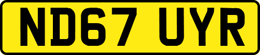 ND67UYR