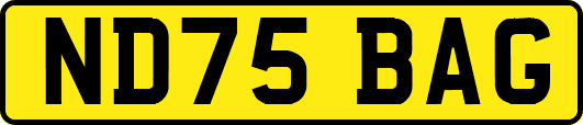 ND75BAG