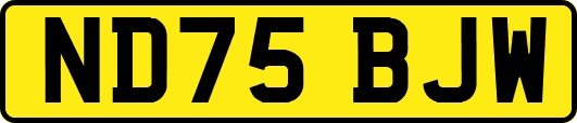 ND75BJW