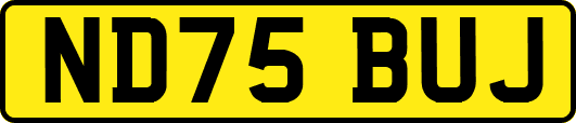 ND75BUJ