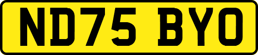 ND75BYO