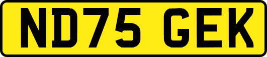 ND75GEK