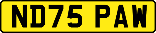 ND75PAW
