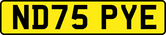 ND75PYE