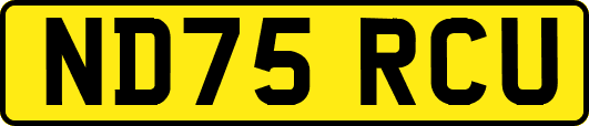 ND75RCU