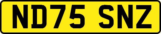 ND75SNZ