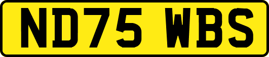 ND75WBS