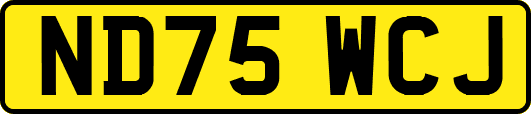ND75WCJ