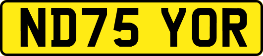 ND75YOR