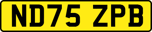 ND75ZPB
