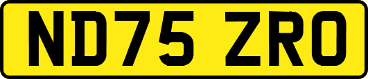 ND75ZRO