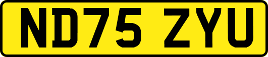 ND75ZYU