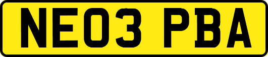 NE03PBA