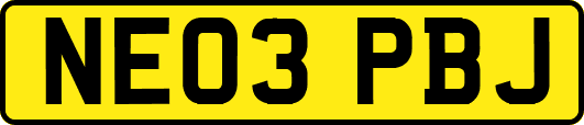 NE03PBJ
