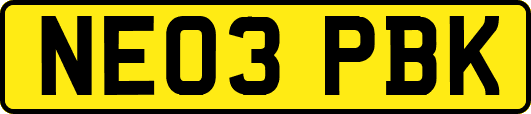 NE03PBK