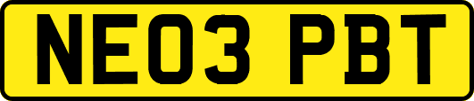 NE03PBT