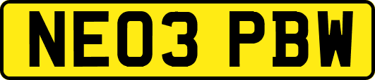 NE03PBW