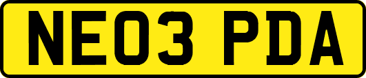 NE03PDA