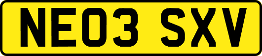 NE03SXV
