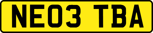 NE03TBA