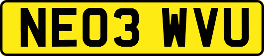 NE03WVU