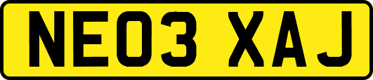 NE03XAJ