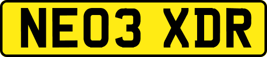 NE03XDR