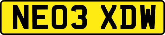 NE03XDW