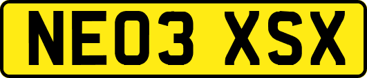 NE03XSX