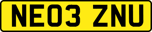 NE03ZNU