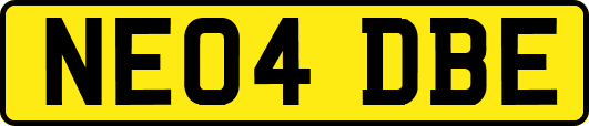 NE04DBE