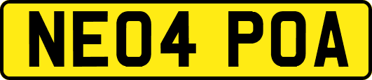 NE04POA
