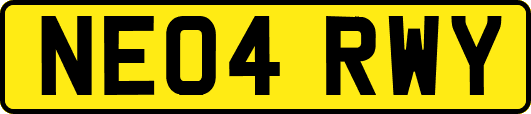 NE04RWY