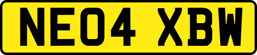 NE04XBW