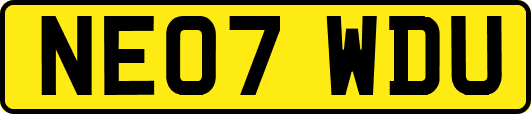 NE07WDU