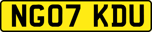 NG07KDU