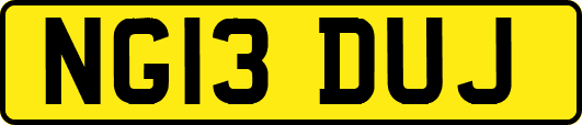 NG13DUJ