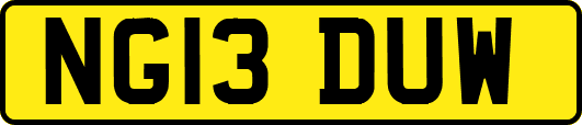 NG13DUW