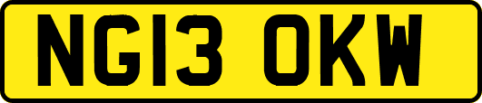 NG13OKW