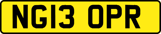 NG13OPR