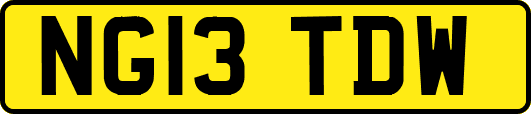 NG13TDW