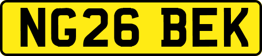 NG26BEK